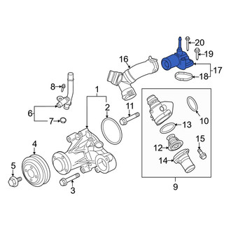 Ford OE - Engine Coolant Outlet Flange