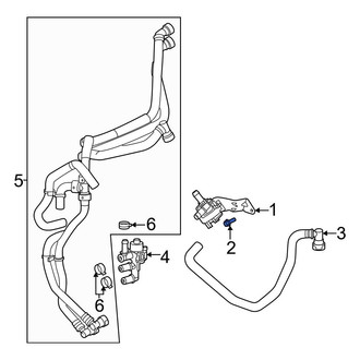 Ford OE - Engine Water Pump Bolt
