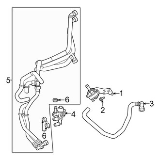 Ford OE - Cooling - Water Pump (Auxiliary), (5.0L Flex)