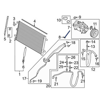 Ford OE - A/C Compressor Bolt