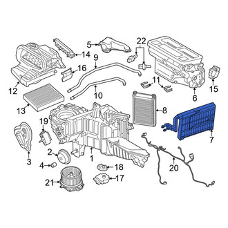 Ford OE - A/C Evaporator Core