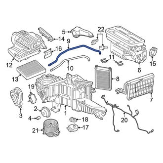 Ford OE - HVAC Heater Hose