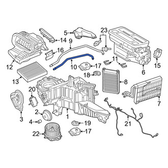 Ford OE - HVAC Heater Hose