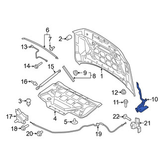 Ford OE - Front Right Hood Hinge
