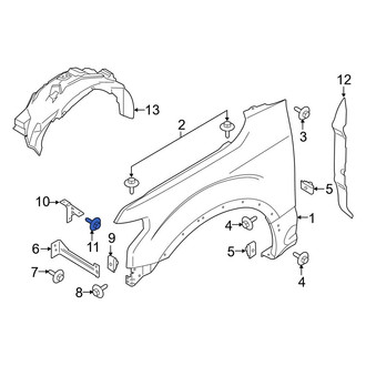 Ford OE - Fender Support Bolt