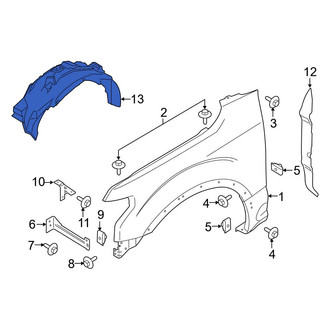 Ford OE - Front Left Fender Splash Shield