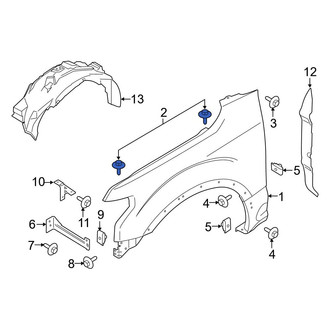 Ford OE - Fender Support Bolt
