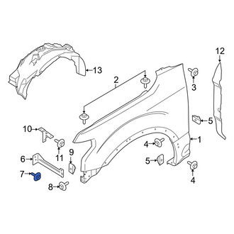 Ford OE - Fender Support Bolt