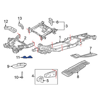 Ford OE - Tow Hook Nut