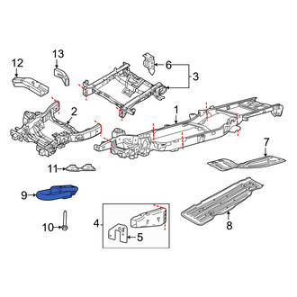 Ford OE - Front Tow Hook