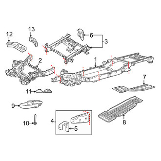 Ford OE - Frame & Components (SuperCab)