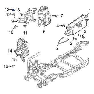 Ford OE - Drive Motor Inverter Nut