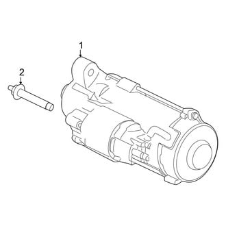 Ford OE - Electrical - Starter (King Ranch / Lariat / Limited / Platinum / Police Responder / SSV / Tremor / XL / XLT 3.5L Gas)