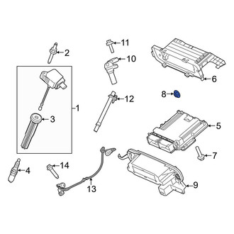 Ford OE - Engine Control Module (ECM) Nut