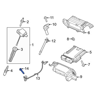 Ford OE - Ignition Knock (Detonation) Sensor Bolt