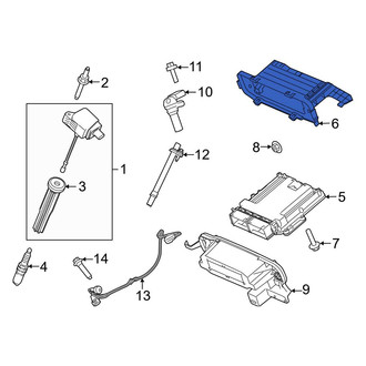 Ford OE - Engine Control Module (ECM) Bracket