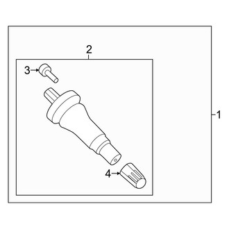 Ford OE - Tire Pressure Monitoring System (TPMS) Sensor