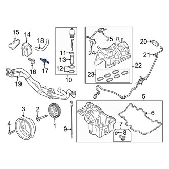 Ford OE - Engine Oil Cooler Stud