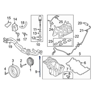 Ford OE - Engine Oil Dipstick