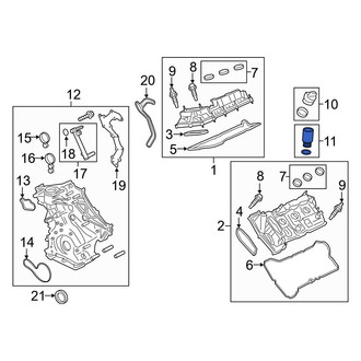 Ford OE - Engine Oil Filler Tube