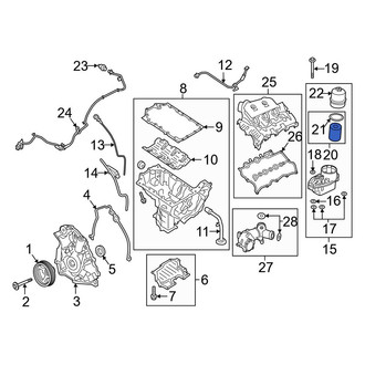 Ford OE - Engine Oil Filter Element