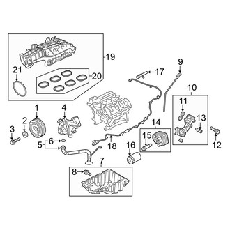 Ford OE - Engine Parts (King Ranch / Lariat / Limited / Platinum / Police Responder / SSV / Tremor / XL / XLT 3.5L)