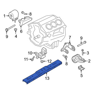 Ford OE - Transmission Crossmember