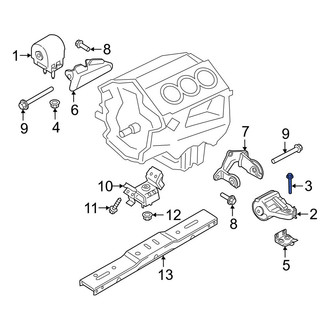 Ford OE - Right Engine Mount Bolt