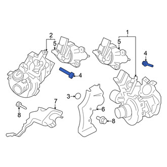 Ford OE - Turbocharger Mounting Bolt