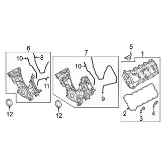 Ford OE - Right Engine Timing Cover Gasket