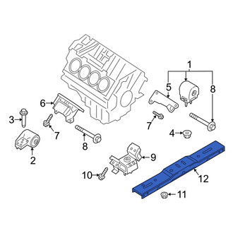 Ford OE - Transmission Crossmember