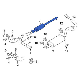 Ford OE - Exhaust Intermediate Pipe