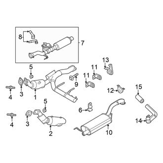 Ford OE - Exhaust System - Exhaust Components (Powerboost), (FULL HYBRID EV-GAS (FHEV))
