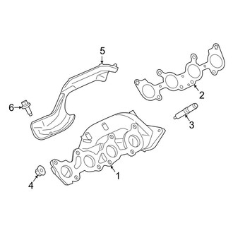 Ford OE - Exhaust System - Exhaust Manifold (5.0L Flex)
