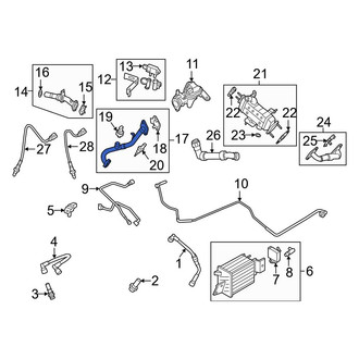 Ford OE - Exhaust Gas Recirculation (EGR) Tube