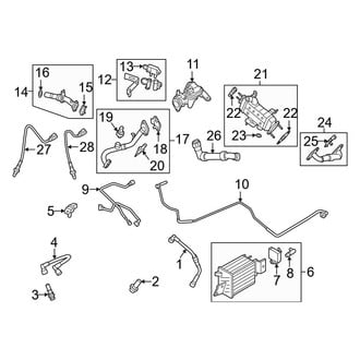Ford OE - Emission System - Emission Components (2.7L)