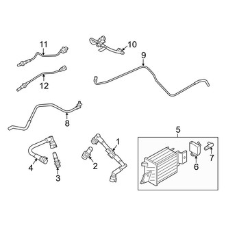 Ford OE - Emission System - Emission Components (King Ranch / Lariat / Limited / Platinum / Police Responder / SSV / Tremor / XL / XLT 3.5L Gas)