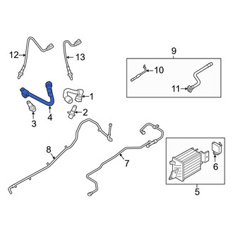 Ford OE - PCV Valve Hose