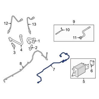 Ford OE - Evaporative Emissions System Lines