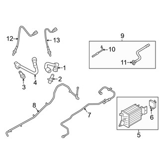 Ford OE - Emission System - Emission Components (5.0L Flex)