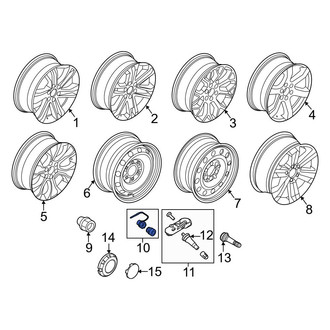 Ford OE - Wheel Lock Set