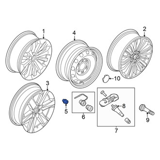 Ford OE - Tire Pressure Monitoring System (TPMS) Sensor