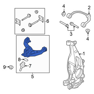 Ford OE - Front Left Lower Suspension Control Arm