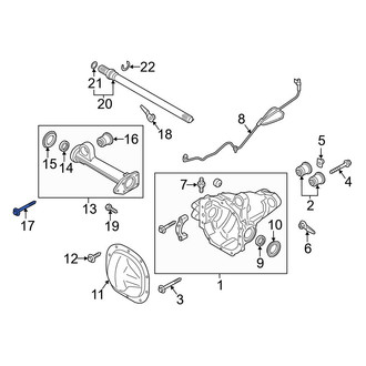 Ford OE - Outer Differential Housing Bolt