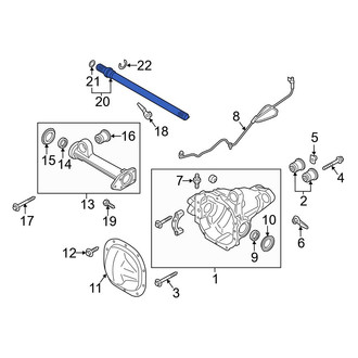 Ford OE - Rear Left Drive Axle Shaft