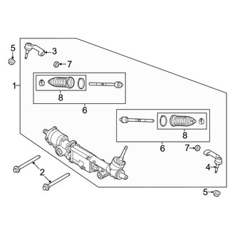 Ford OE - Steering Gear & Linkage (King Ranch / Lariat / Limited / Platinum / Police Responder / SSV / Tremor / XL / XLT)