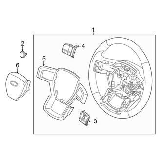 Ford OE - Steering Wheel & Trim (Active Steering)