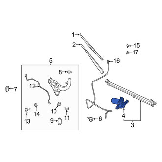 Ford OE - Wiper Motor
