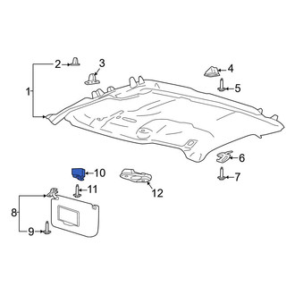 Ford OE - Left Sun Visor Holder