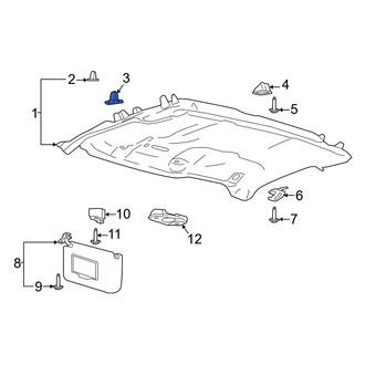 Ford OE - Headliner Clip
